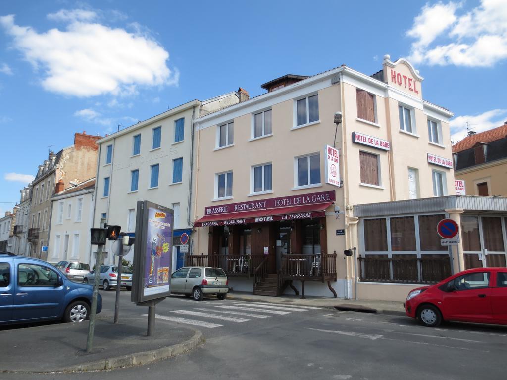 Hotel De La Gare Perigueux Bagian luar foto